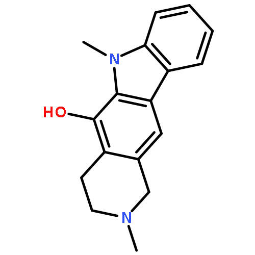 1H-Pyrido[4,3-b]carbazol-5-ol, 2,3,4,6-tetrahydro-2,6-dimethyl-