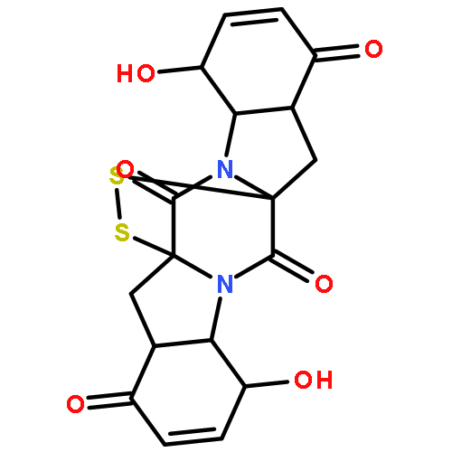 (4S)-4,4aα,7,7aβ,11,11aα,14,14aβ-Octahydro-4α,11α-dihydroxy-8H,13H-6aβ,13aβ-epidithio-1H,6H-pyrazino[1,2-a:4,5-a']diindole-1,6,8,13-tetrone