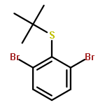 Benzene, 1,3-dibromo-2-[(1,1-dimethylethyl)thio]-