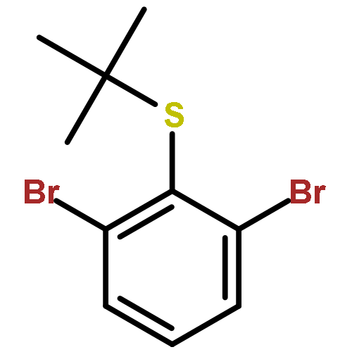 Benzene, 1,3-dibromo-2-[(1,1-dimethylethyl)thio]-