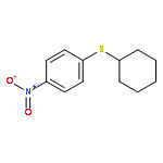 Benzene, 1-(cyclohexylthio)-4-nitro-