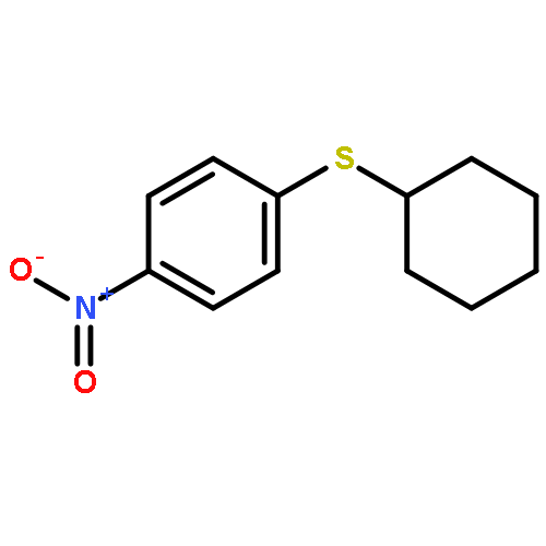 Benzene, 1-(cyclohexylthio)-4-nitro-