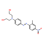 Ethanol, 2,2'-[[4-[(2-methyl-4-nitrophenyl)azo]phenyl]imino]bis-