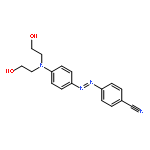 Benzonitrile, 4-[[4-[bis(2-hydroxyethyl)amino]phenyl]azo]-