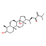 Ergost-24(28)-en-23-one, 3,14-dihydroxy-4-methyl-, (3b,4a,5a,14b)-