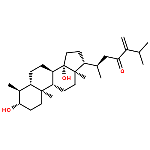 Ergost-24(28)-en-23-one, 3,14-dihydroxy-4-methyl-, (3b,4a,5a,14b)-