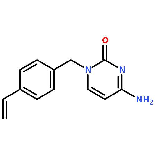 2(1H)-Pyrimidinone, 4-amino-1-[(4-ethenylphenyl)methyl]-