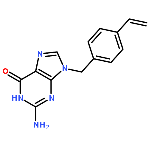 6H-Purin-6-one, 2-amino-9-[(4-ethenylphenyl)methyl]-1,9-dihydro-