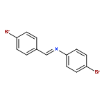 Benzenamine, 4-bromo-N-[(4-bromophenyl)methylene]-