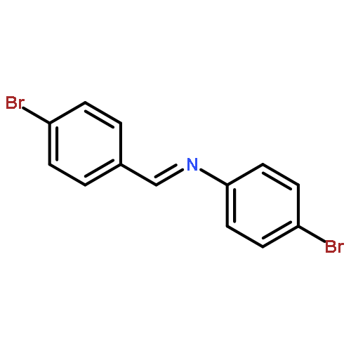 Benzenamine, 4-bromo-N-[(4-bromophenyl)methylene]-