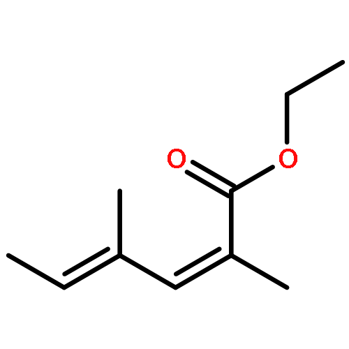 2,4-Hexadienoic acid, 2,4-dimethyl-, ethyl ester, (2E,4E)-