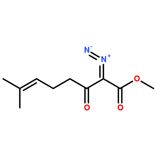 6-Octenoic acid, 2-diazo-7-methyl-3-oxo-, methyl ester