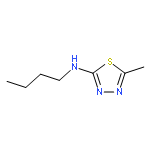 1,3,4-Thiadiazol-2-amine, N-butyl-5-methyl-