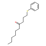 4-Decanone, 1-(phenylthio)-