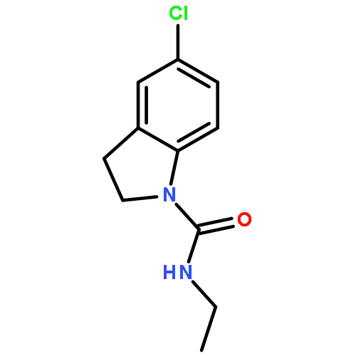 1H-Indole-1-carboxamide, 5-chloro-N-ethyl-2,3-dihydro-