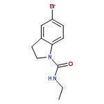 1H-Indole-1-carboxamide, 5-bromo-N-ethyl-2,3-dihydro-