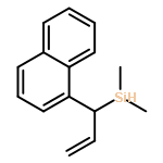 Silane, dimethyl-1-naphthalenyl-2-propenyl-