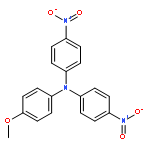 Benzenamine, 4-methoxy-N,N-bis(4-nitrophenyl)-