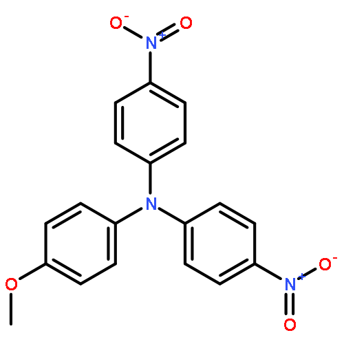 Benzenamine, 4-methoxy-N,N-bis(4-nitrophenyl)-