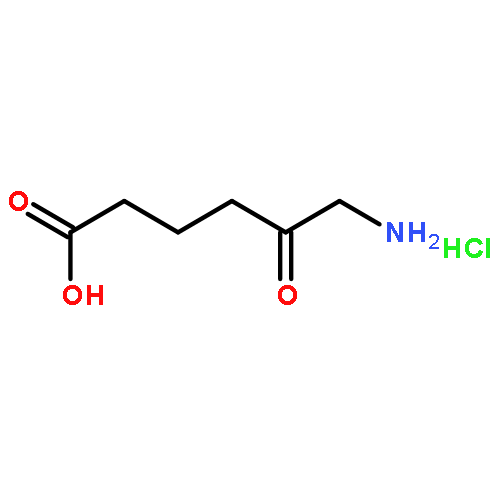 Hexanoic acid, 6-amino-5-oxo-, hydrochloride