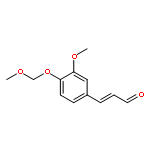 2-Propenal, 3-[3-methoxy-4-(methoxymethoxy)phenyl]-, (E)-