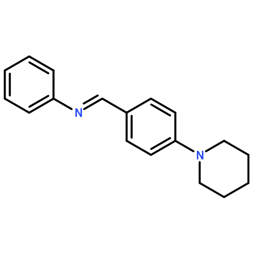 Benzenamine, N-[[4-(1-piperidinyl)phenyl]methylene]-