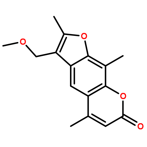 7H-Furo[3, 2-g][1]benzopyran-7-one, 3-(methoxymethyl)-2,5,9-trimethyl-