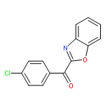 Methanone, 2-benzoxazolyl(4-chlorophenyl)-