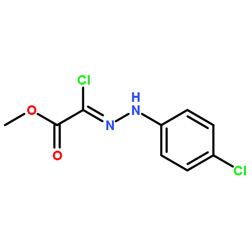 Methyl (2z)-2-chloro-2-[(4-chlorophenyl)hydrazinylidene]acetate