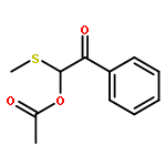 Ethanone, 2-(acetyloxy)-2-(methylthio)-1-phenyl-