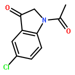 1-acetyl-5-chloro-1,2-dihydro-3H-Indol-3-one