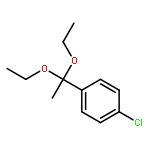 Benzene, 1-chloro-4-(1,1-diethoxyethyl)-