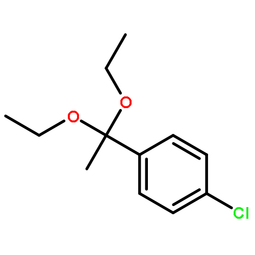 Benzene, 1-chloro-4-(1,1-diethoxyethyl)-