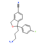 5-Isobenzofurancarbonitrile,1-(3-aminopropyl)-1-(4-fluorophenyl)-1,3-dihydro-