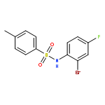 Benzenesulfonamide, N-(2-bromo-4-fluorophenyl)-4-methyl-