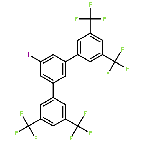 1,1':3',1''-Terphenyl, 5'-iodo-3,3'',5,5''-tetrakis(trifluoromethyl)-