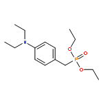 Phosphonic acid, [[4-(diethylamino)phenyl]methyl]-, diethyl ester