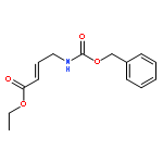 2-Butenoic acid, 4-[[(phenylmethoxy)carbonyl]amino]-, ethyl ester, (2E)-