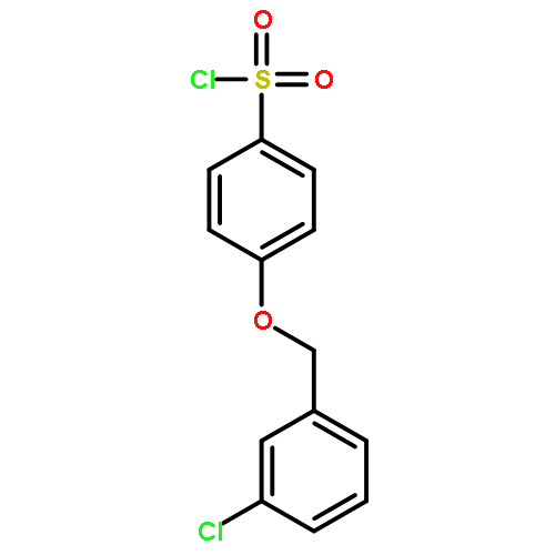 BENZENESULFONYL CHLORIDE, 4-[(3-CHLOROPHENYL)METHOXY]-