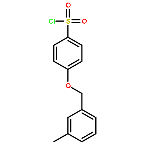 Benzenesulfonyl chloride, 4-[(3-methylphenyl)methoxy]-