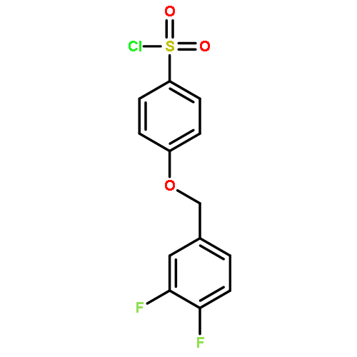 BENZENESULFONYL CHLORIDE, 4-[(3,4-DIFLUOROPHENYL)METHOXY]-