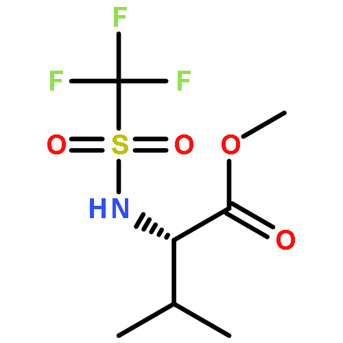 L-VALINE, N-[(TRIFLUOROMETHYL)SULFONYL]-, METHYL ESTER