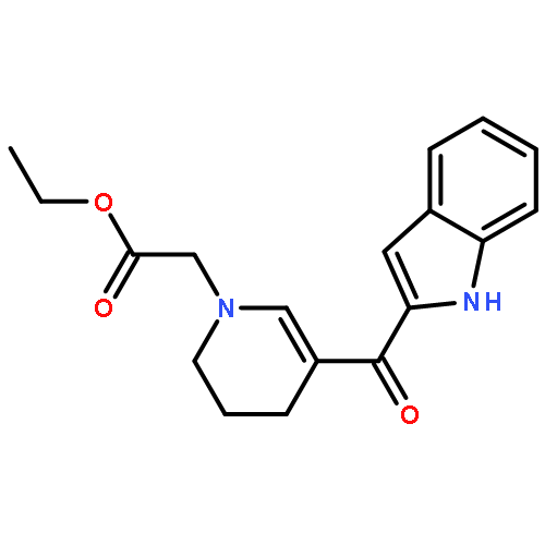 Ethyl 2-[5-(1h-indole-2-carbonyl)-3,4-dihydro-2h-pyridin-1-yl]acetate