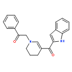 Ethanone,2-[3,4-dihydro-5-(1H-indol-2-ylcarbonyl)-1(2H)-pyridinyl]-1-phenyl-