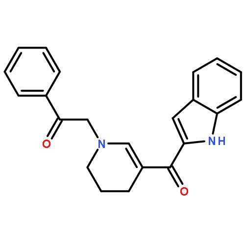 Ethanone,2-[3,4-dihydro-5-(1H-indol-2-ylcarbonyl)-1(2H)-pyridinyl]-1-phenyl-