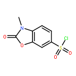 3-Methyl-2-oxo-2,3-dihydrobenzo[d]oxazole-6-sulfonyl chloride