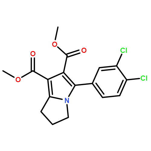 Dimethyl 3-(3,4-dichlorophenyl)-6,7-dihydro-5h-pyrrolizine-1,2-dicarboxylate