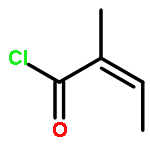 2-Butenoyl chloride, 2-methyl-, (Z)-