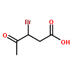 Pentanoic acid, 3-bromo-4-oxo-