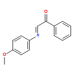 Ethanone, 2-[(4-methoxyphenyl)imino]-1-phenyl-